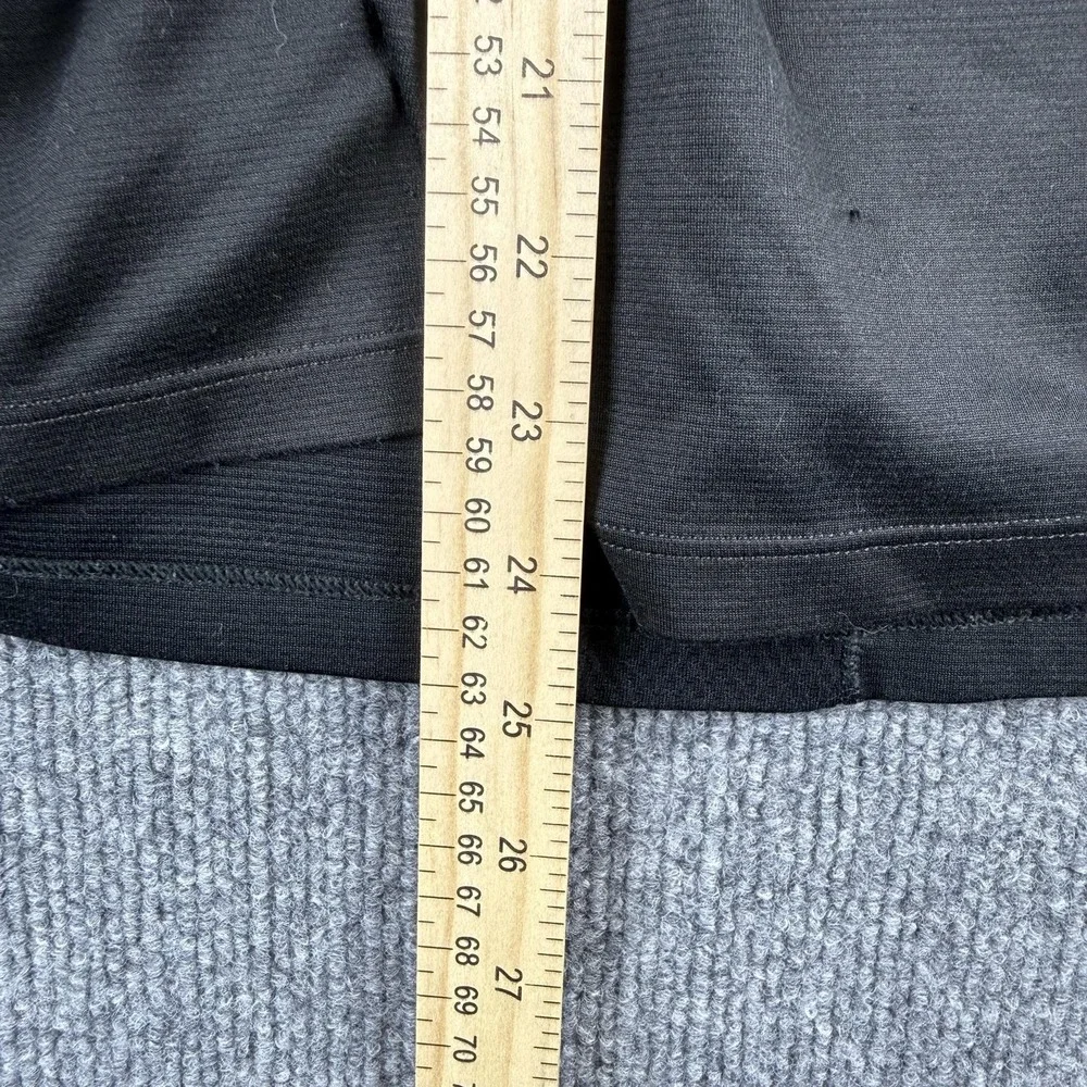 The North Face Pullover Mens Medium Black FlashDry 1/4 Zip Long Sleeve Running